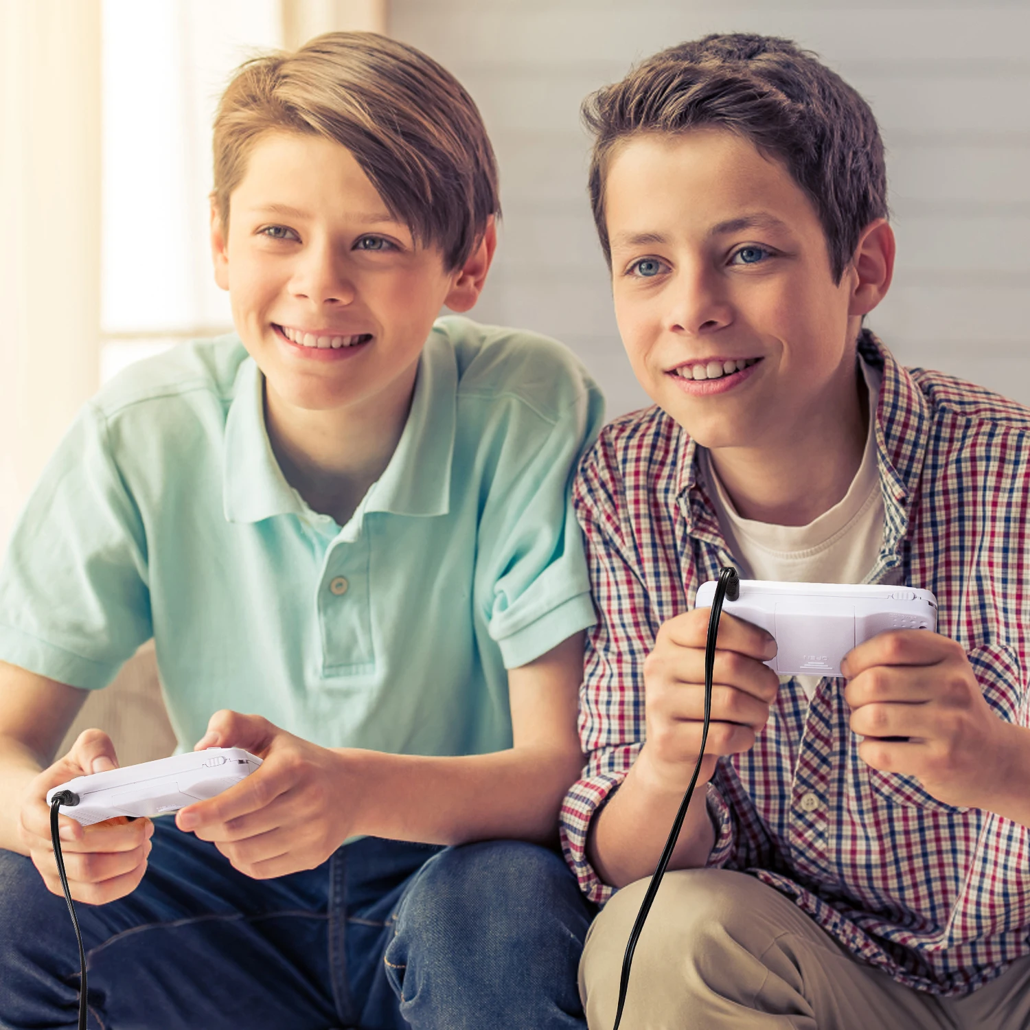 RS-1 игровая консоль JJFUN Mini tv, портативный игровой плеер для семейного отдыха, видеоигровая система, контроллер 152 игр, 2,5 дюйма, ЖК-дисплей