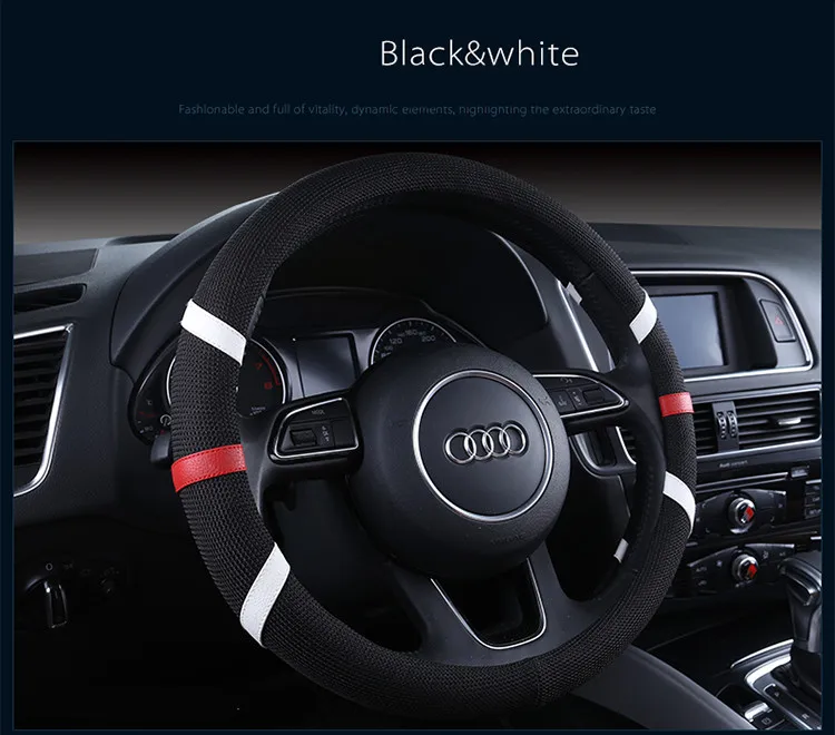 Лен декор в полоску руль Крышка для общих моделей дышащая и Удобная крышка