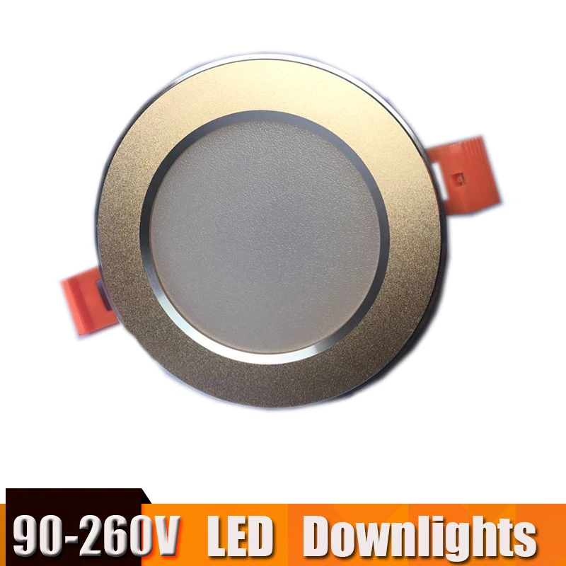 Focos Led Techo Led светильник Точечный светильник 18 Вт 15 Вт 12 Вт 9 Вт 5 Вт 3 Вт круглый встраиваемый светильник 220 в 230 В 110 В для гостиной спальни