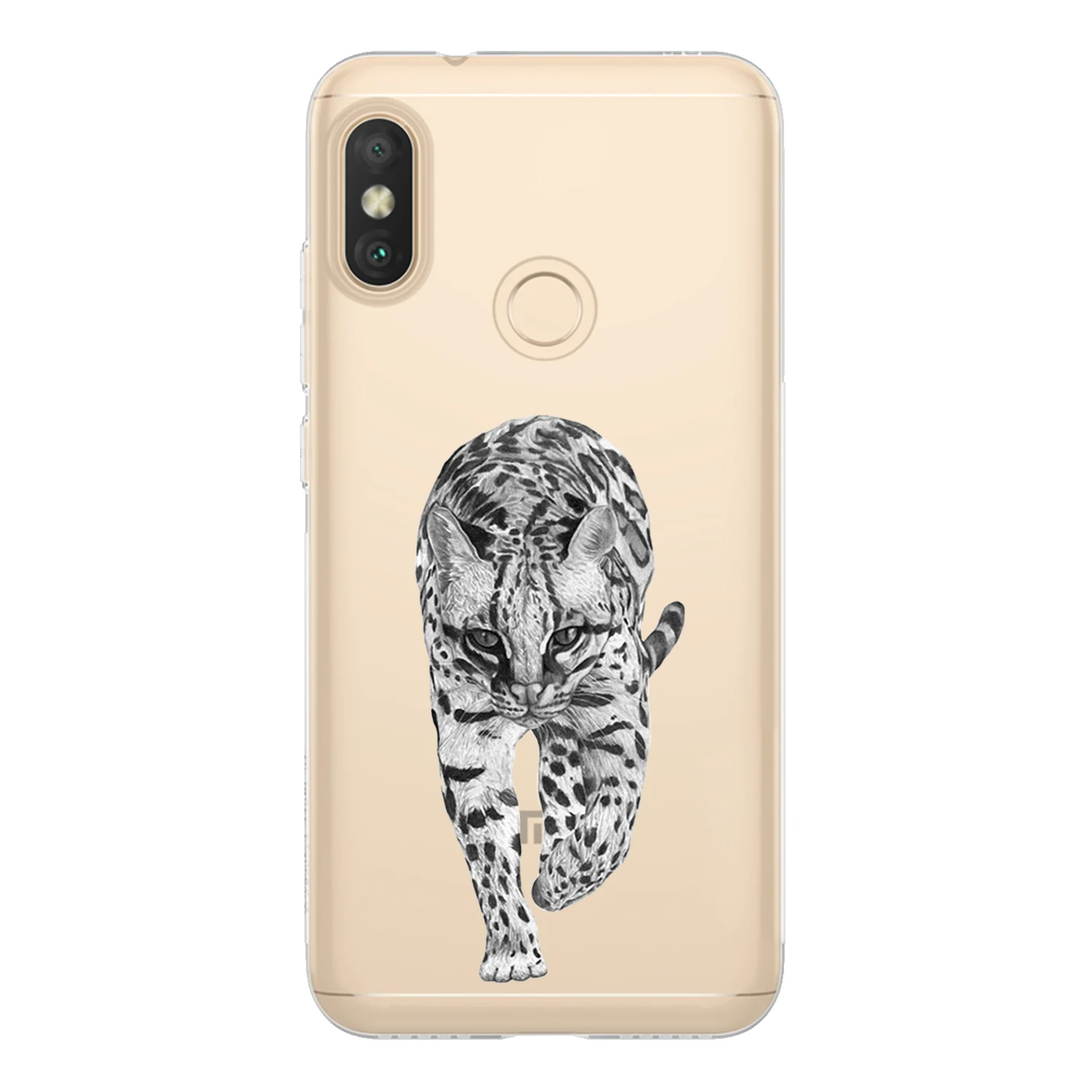 Чехол для Xiaomi Redmi 6 Pro 5 84 &quot мягкий силиконовый милый чехол из ТПУ с изображением