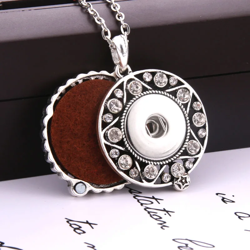 Новые ювелирные изделия для ароматерапии Стразы духи аромадиффузор медальон