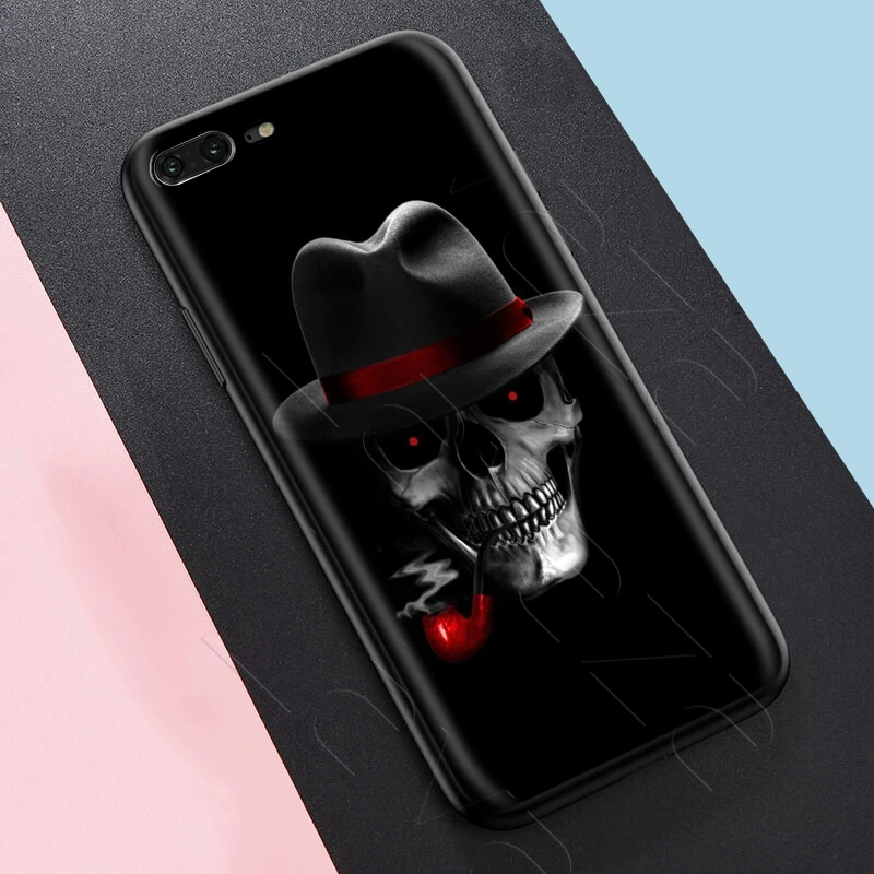 Чехол Lavaza в стиле ретро с цветами черепами и короной для iPhone 11 Pro XS Max XR X 8 7 6 6S Plus 5 5s