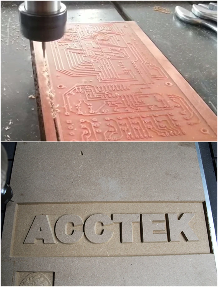Китай поставщик завода AccTek деревообрабатывающая фрезерный станок с чпу машина