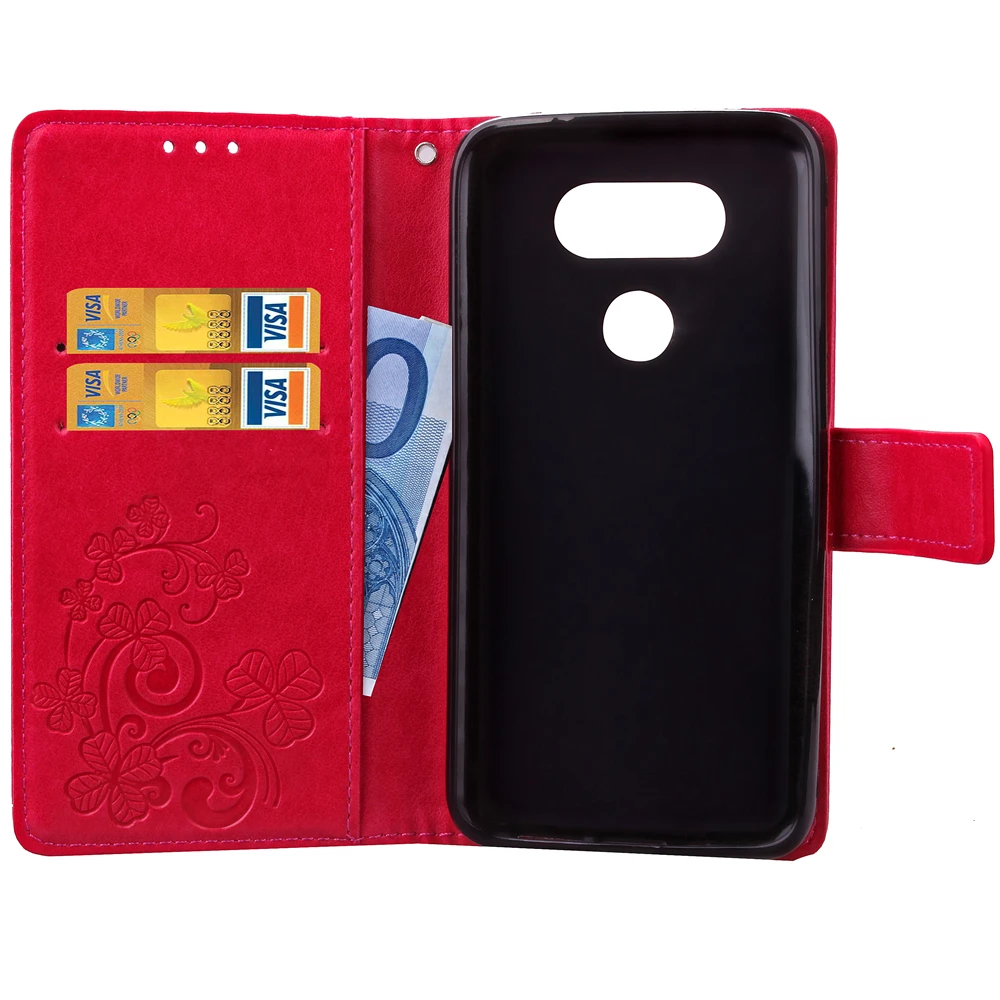 Для Coque LG G5 флип чехол кожаный для случае Etui принципиально Carcasa оригинальный