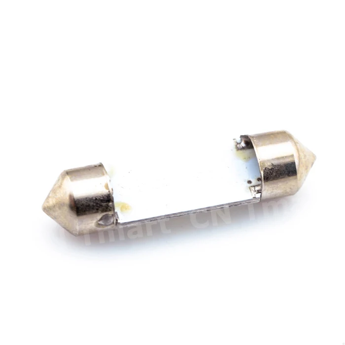 1 ШТ. 3528/1210 6smd 6led 6 smd led 36 мм Белый SMD LED Автомобилей На Крыше Купола Фестона Карта