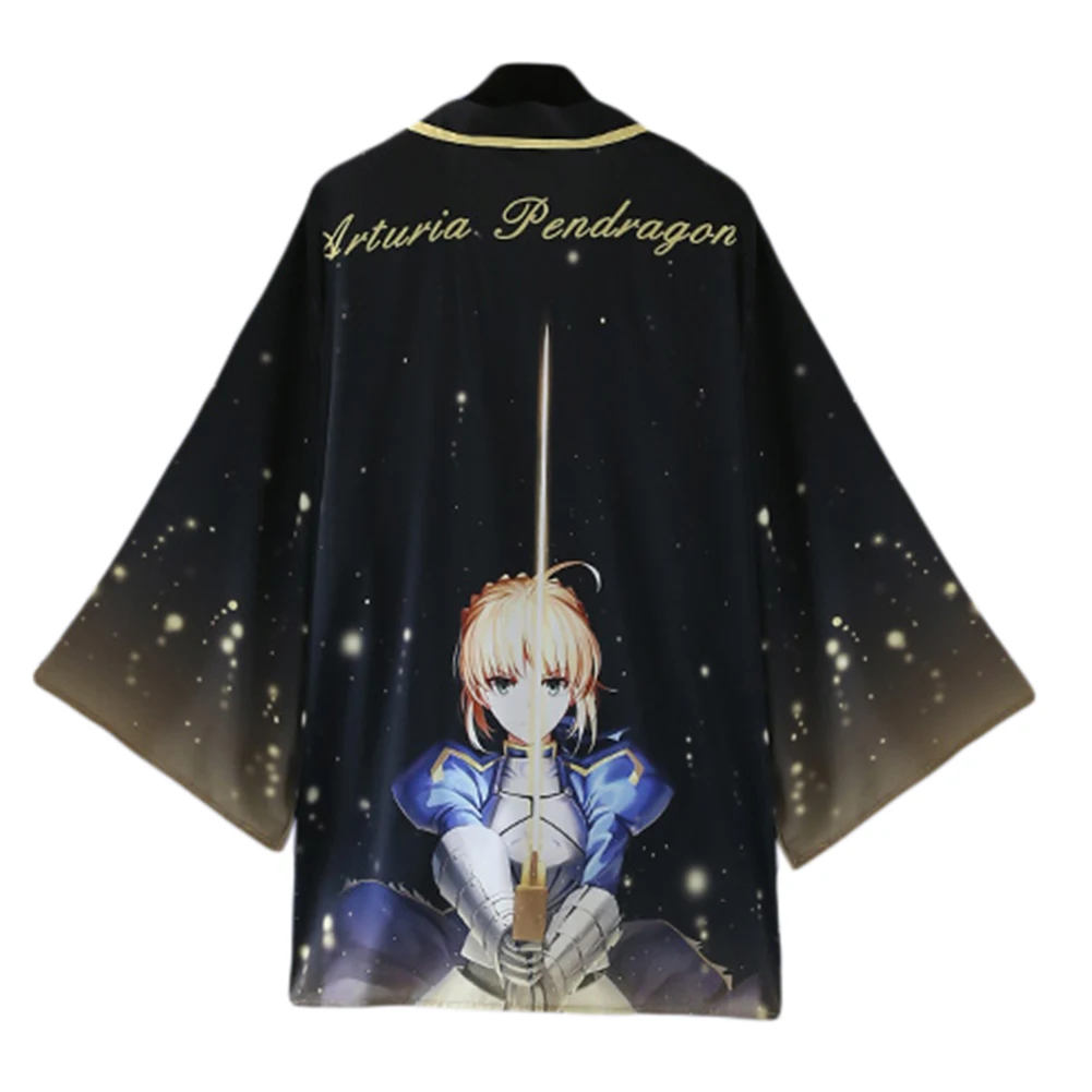 Brdwn Fate stay night Zero Fate Grand Order унисекс saber Gudako Excalibur cospplay Haori накидка