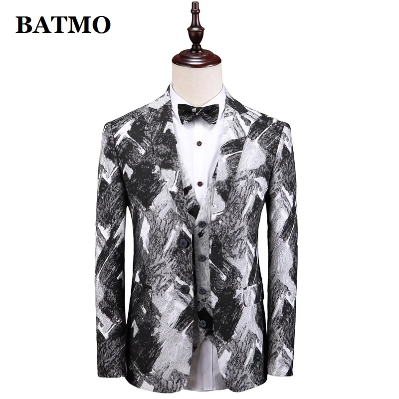 BATMO 2019 Новое поступление высокое качество для мужчин Свадебное платье модные