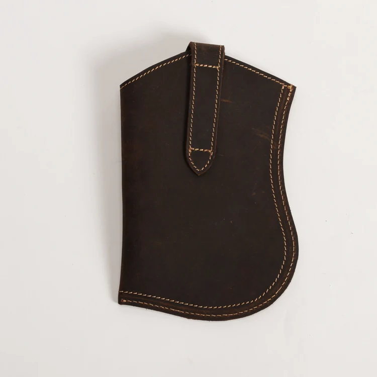 Мужской винтажный мини чехол из натуральной воловьей кожи 5 дюймов|waist pack|mini waist