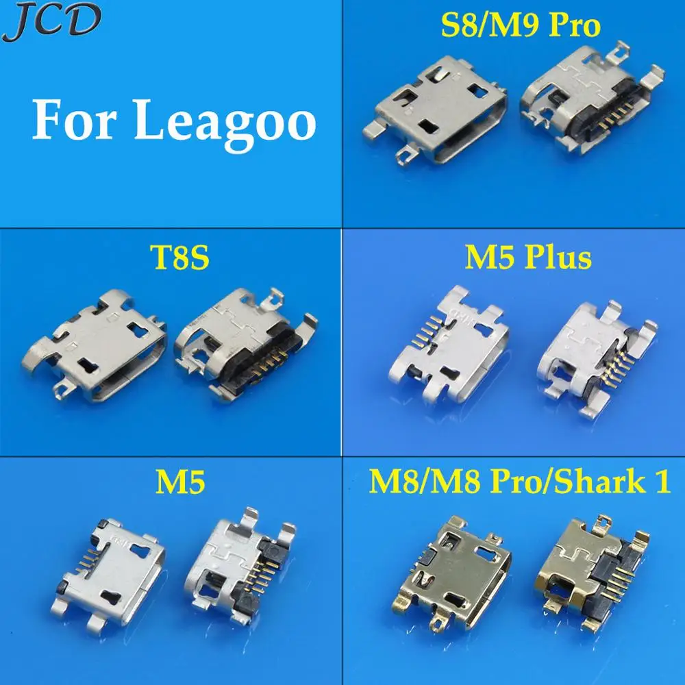 JCD для Leagoo M8 M9 PRO shark 1 M5 Plus s8 Mini micro USB зарядный порт док разъем питания|Шлейфы