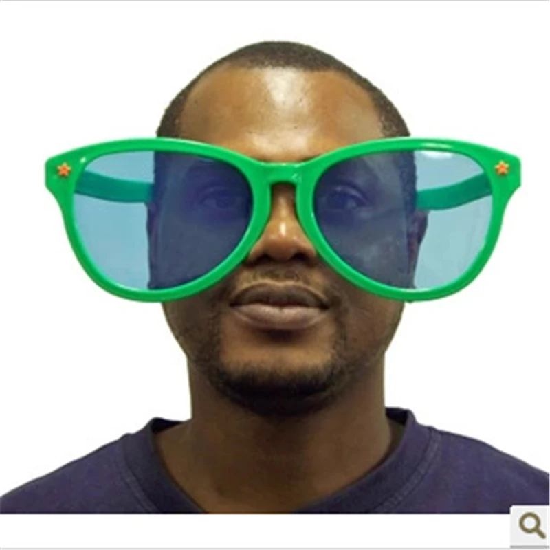 Забавные большие солнцезащитные очки 2 шт. 25*9 см модные тропические для свадебной