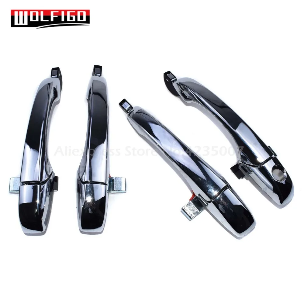 WOLFIGO новая хромированная наружная дверная ручка для Chrysler 300 300C 05-10 Dodge Magnum 05-08 зарядное устройство 2007 5065801AE 4589009AD