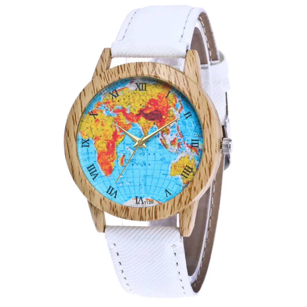 Женские наручные часы Montre Femme модные повседневные с кожаным ремешком аналоговые