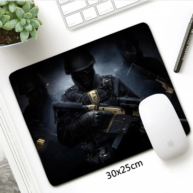 Нескользящий игровой коврик для мыши 30x25 см | Компьютеры и офис