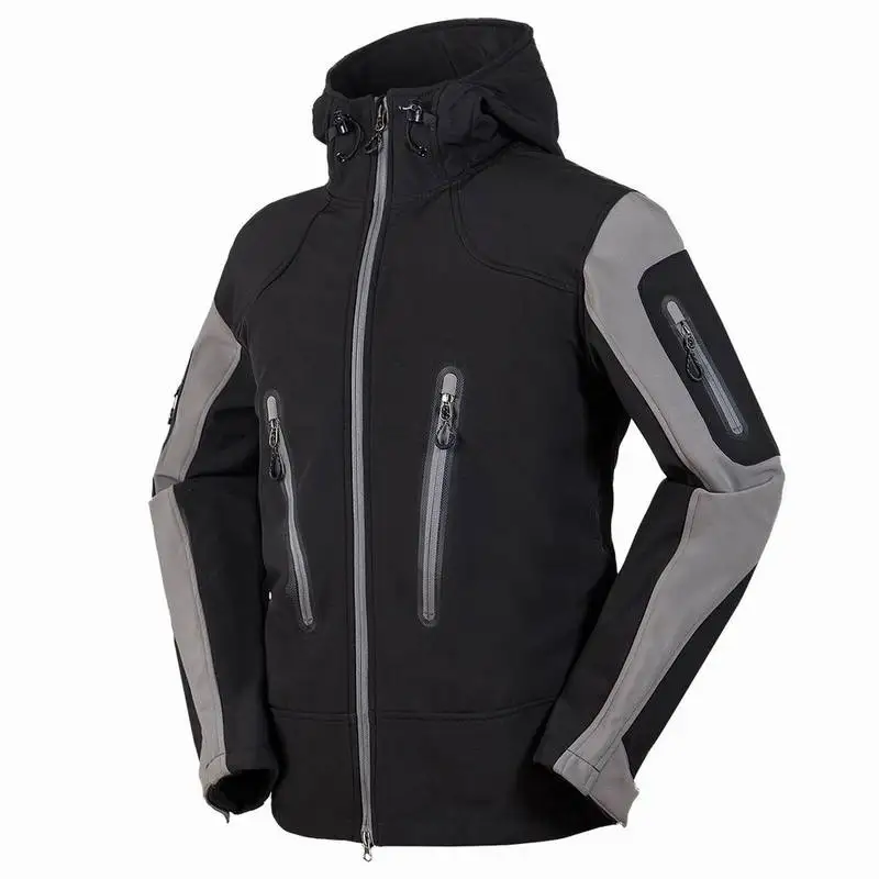 Зимняя мужская спортивная одежда для отдыха на открытом воздухе с мягкой