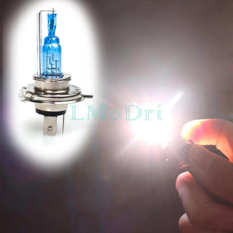 Новые универсальные Галогенные ксеноновые лампы LMoDri H4 для мотоциклов фары
