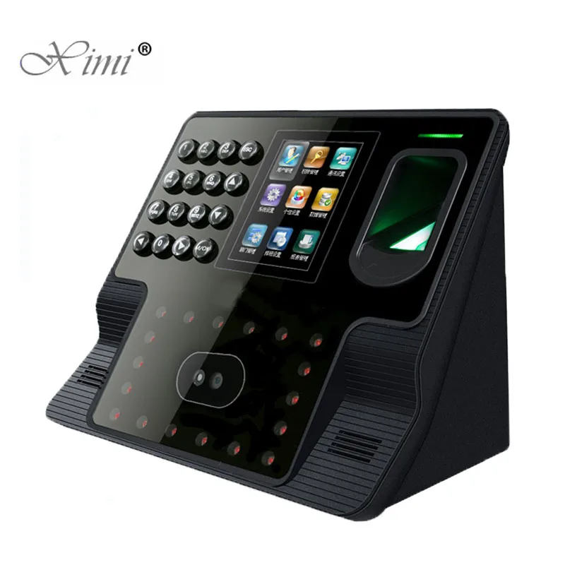 Biometric Face And Fingerprint Time Attendance System Employee Facial Recorder Iface102 Clock |