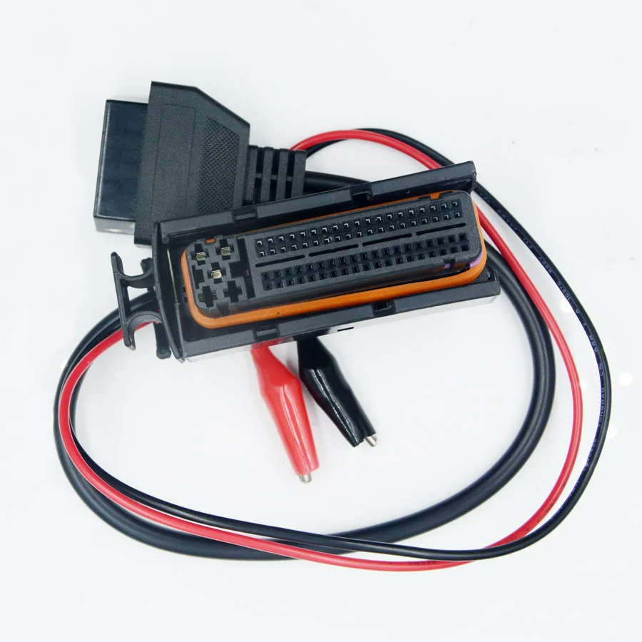Работа 81PIN ЭБУ OBD F+ ЦАП кабель 81 PIN OBD2 мама к DC кабель адаптер