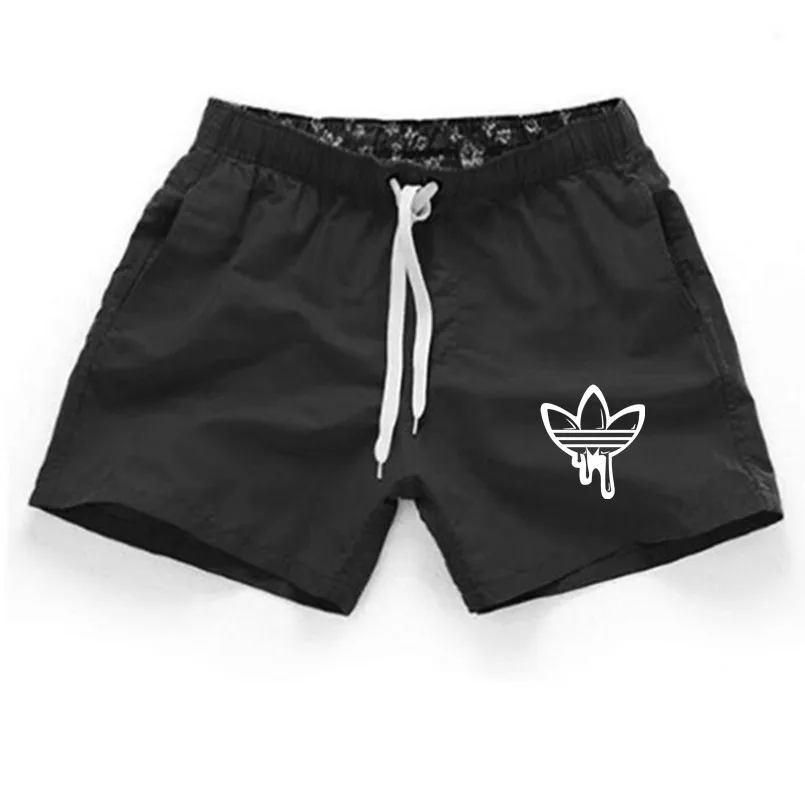 Летние брендовые быстросохнущие шорты для плавания ming с карманами, Мужская одежда для плавания, мужские плавки, летняя пляжная одежда для купания, боксеры для серфинга Bri - Цвет: Photo Color 1