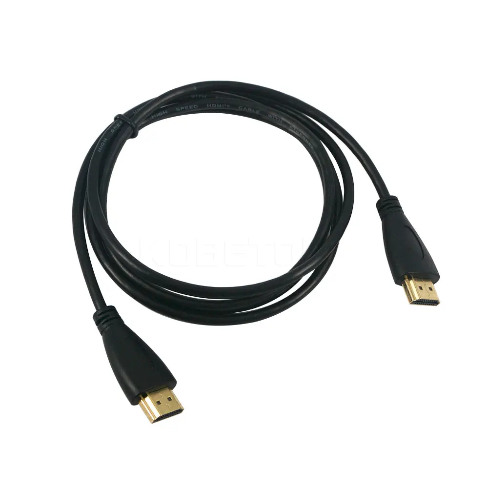 Высокоскоростной позолоченный штекер Kebidu Male-Male 1080P 3D 0 5 м 1 2 3 HDMI-совместимый