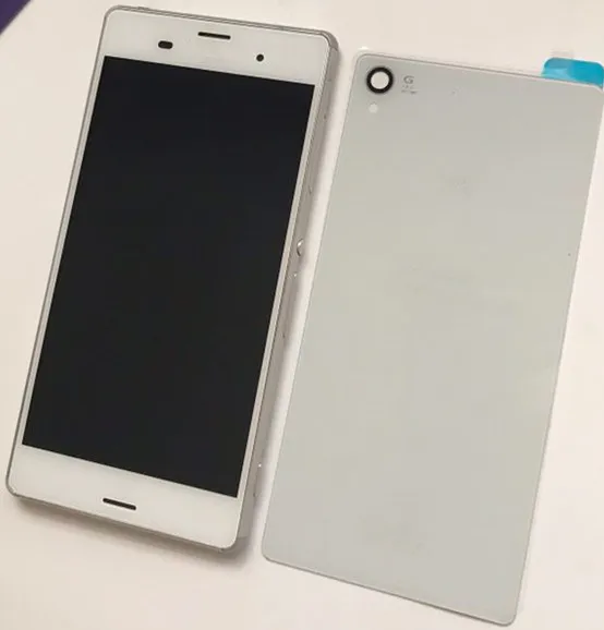 5 2 дюймовый ЖК дисплей для SONY Xperia Z3 сенсорный экран с заглушка рамы задняя крышка