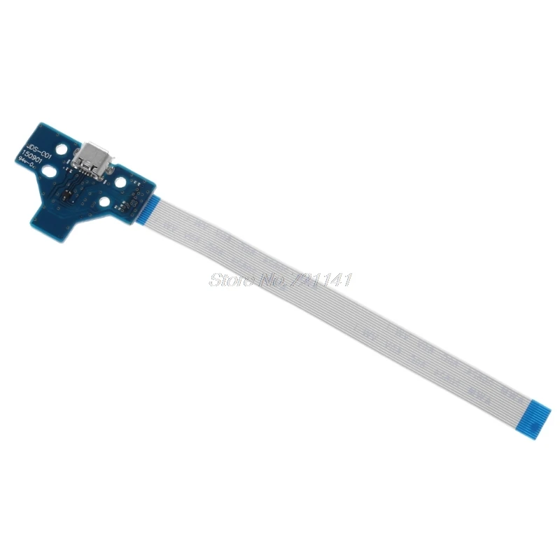 14 ручка булавка USB плата с зарядным портом гибкий кабель для контроллера PS4 Прямая