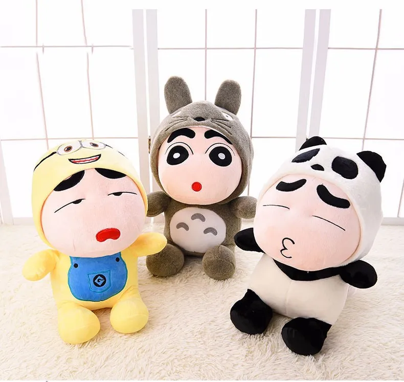 35 см Высота 0,3 кг Crayon Shin-Chan плюш японского аниме шин-Чан Косплей totoro panda плюшевый милый набитый мягкий кукла детские игрушки