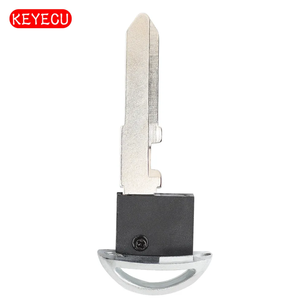 

Keyecu Replacement Emergency Smart Prox Insert Key Blade for Mazda 3 5 6 CX-5 Uncut Blank Blade Fits: KR55WK49383, NO CHIP