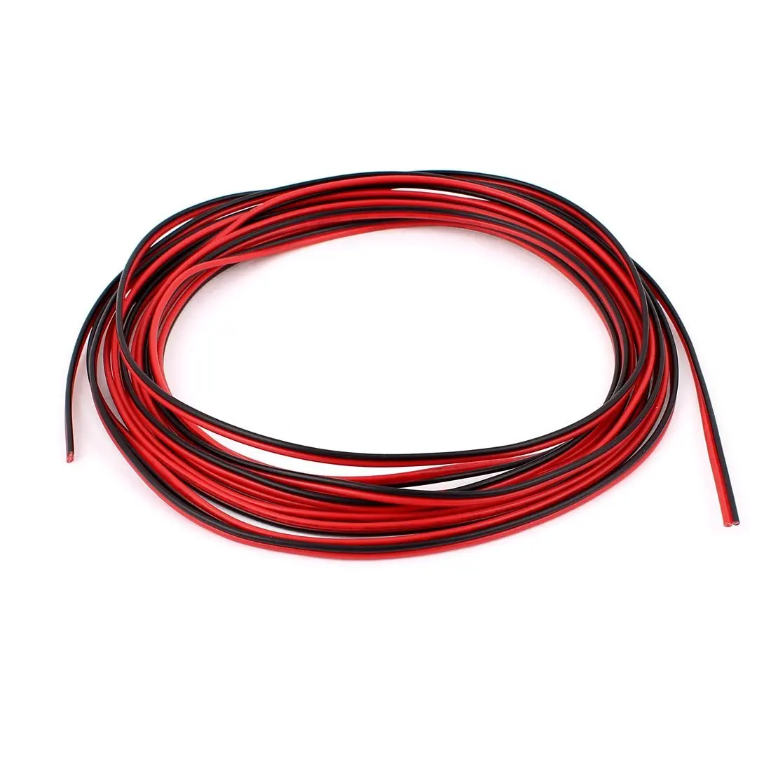 5 м 22AWG Красный Черный двухъядерный Электрический кабель провод для
