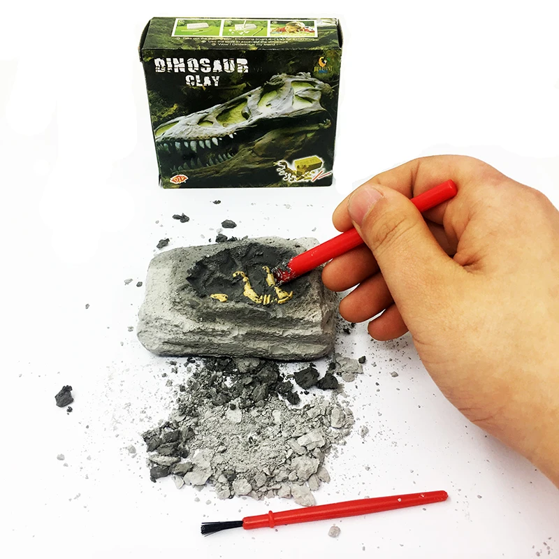 Моделирование динозавра ископаемые шахты развивающие игрушки руководство