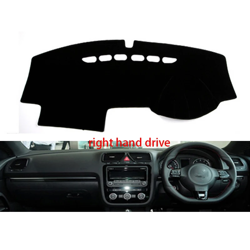 Для Volkswagen Scirocco 2009 2010-2013 коврик для автомобильного стайлинга приборная панель
