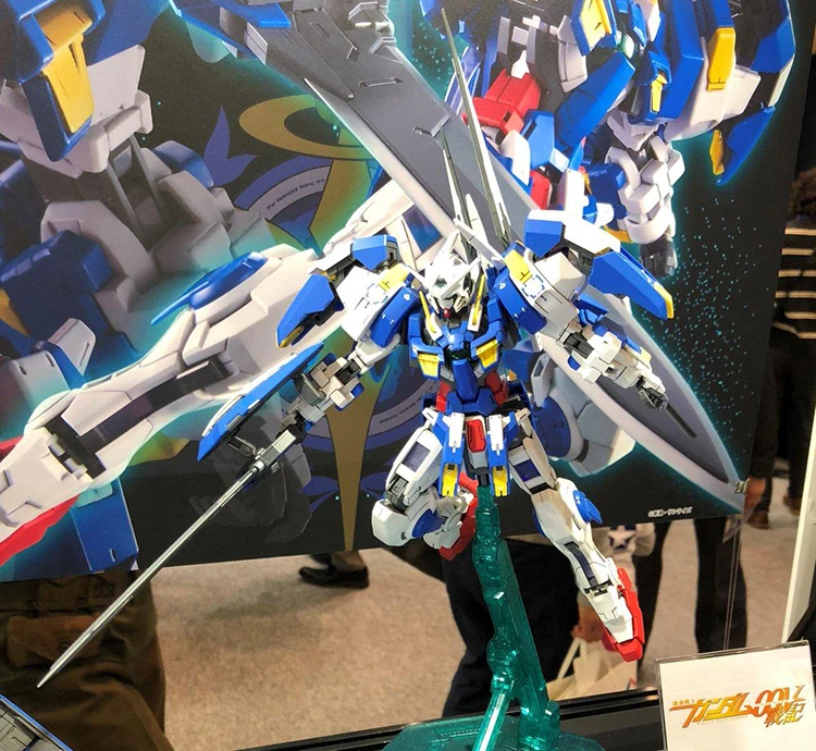 Japaness BANDAI Gundam MG 1/100 модель AVALANCHE EXIA GUNDAM 00 PB Стиль Мобильный костюм детские игрушки с держателем