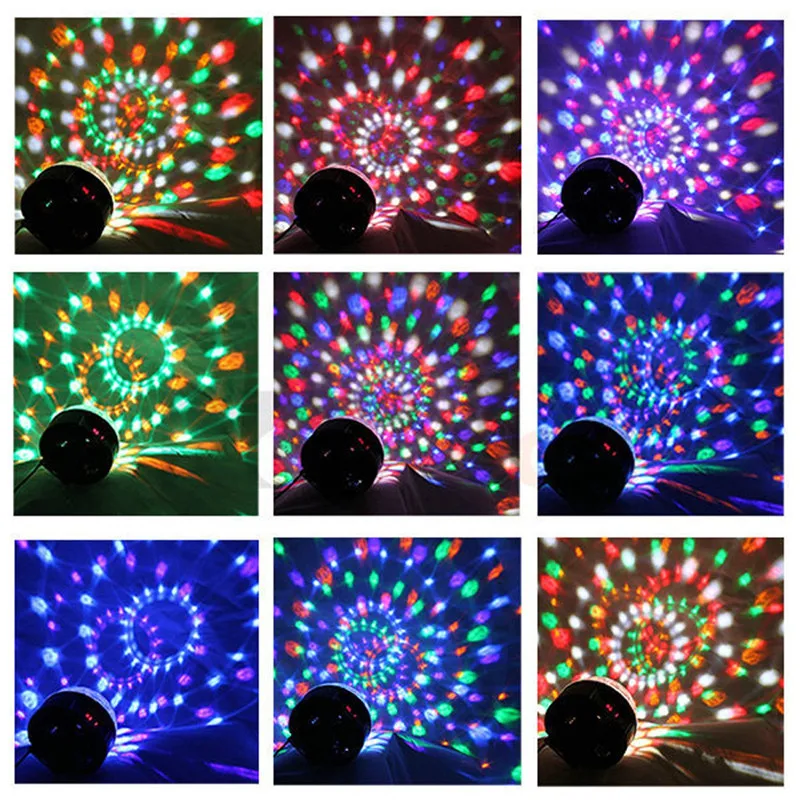 Светодиодный RGB светильник с пультом дистанционного управления лампа эффектом