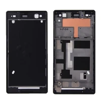 ipartsbuy front housing replacement with adhesive for sony xperia c3