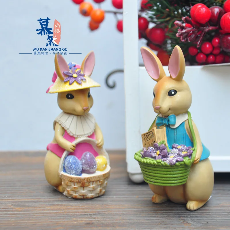 2 шт./компл. украшение для стола в американском стиле милый кролик|decoration children|gift