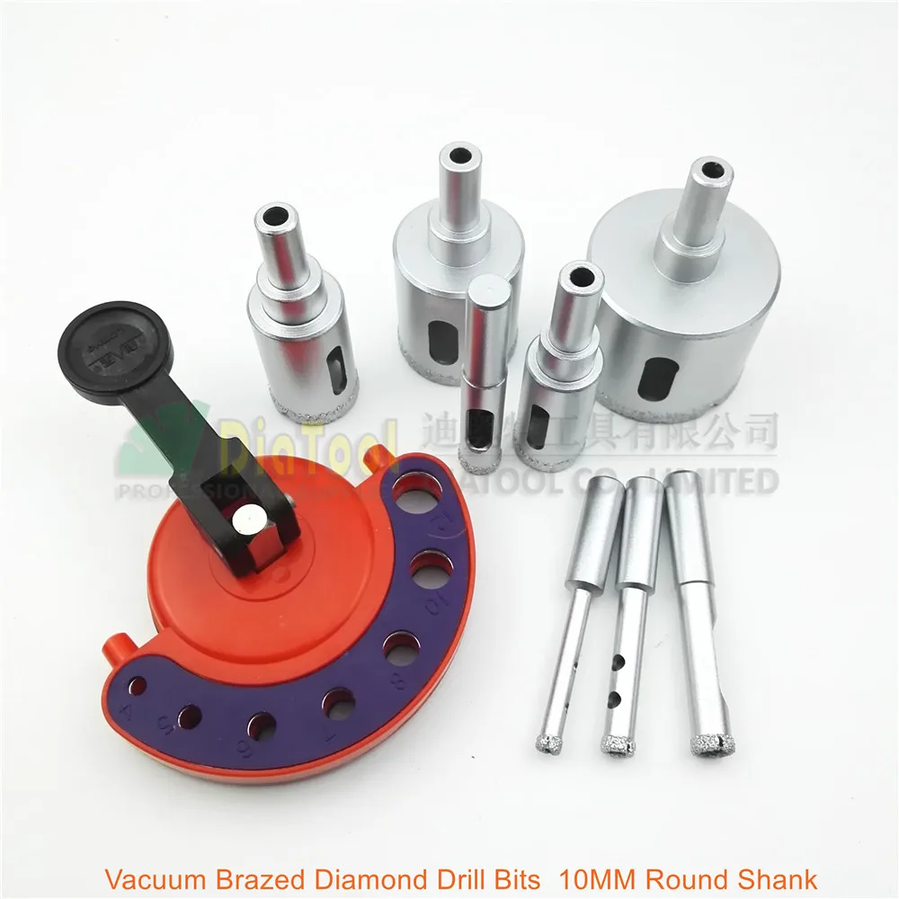 Diatool 8 шт. сверла с присоской позиционер ВАКУУМНОЙ ПАЙКИ DIAMOND бурения коронки