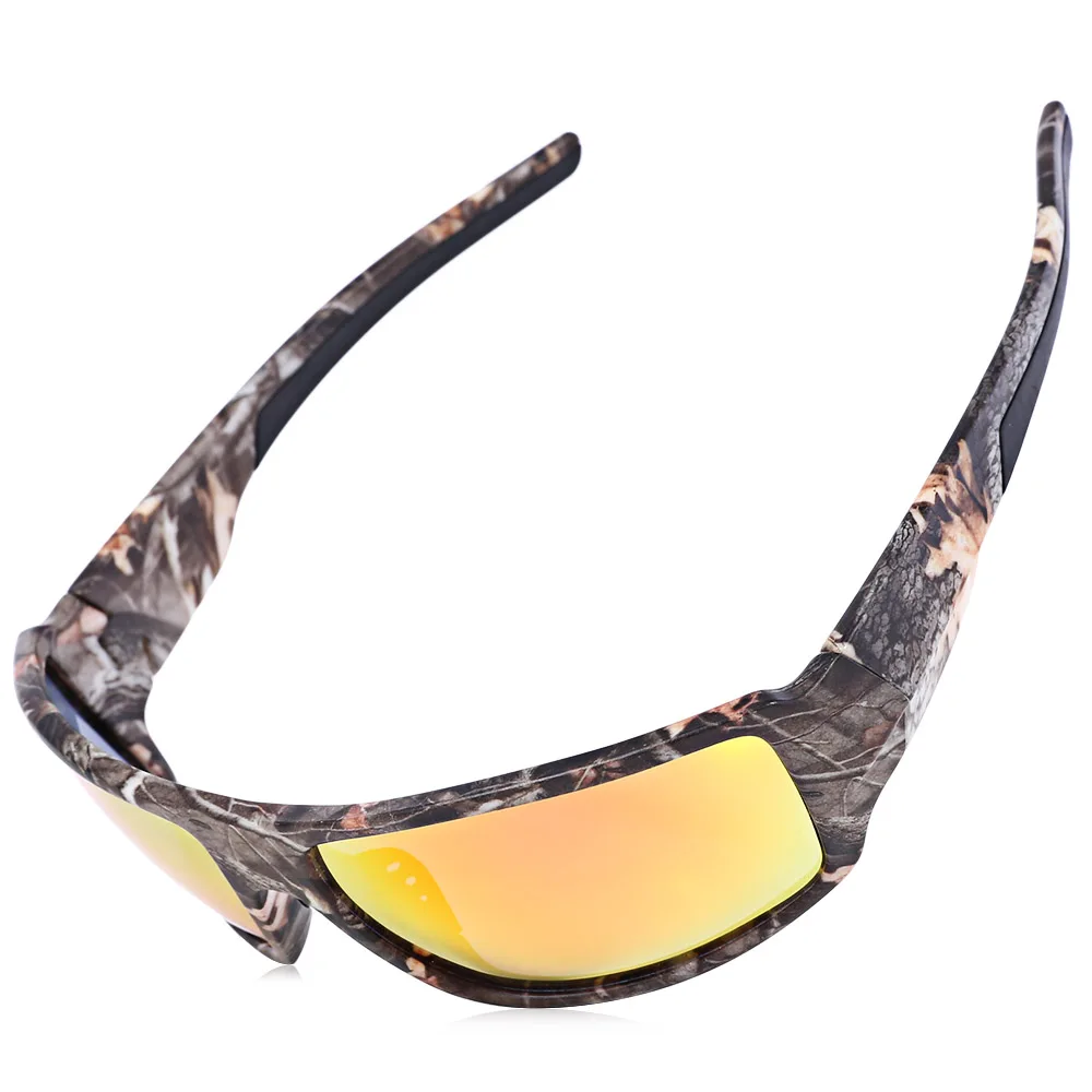 2017 Марка поляризованные Солнцезащитные очки для женщин камуфляж Рамка Спорт