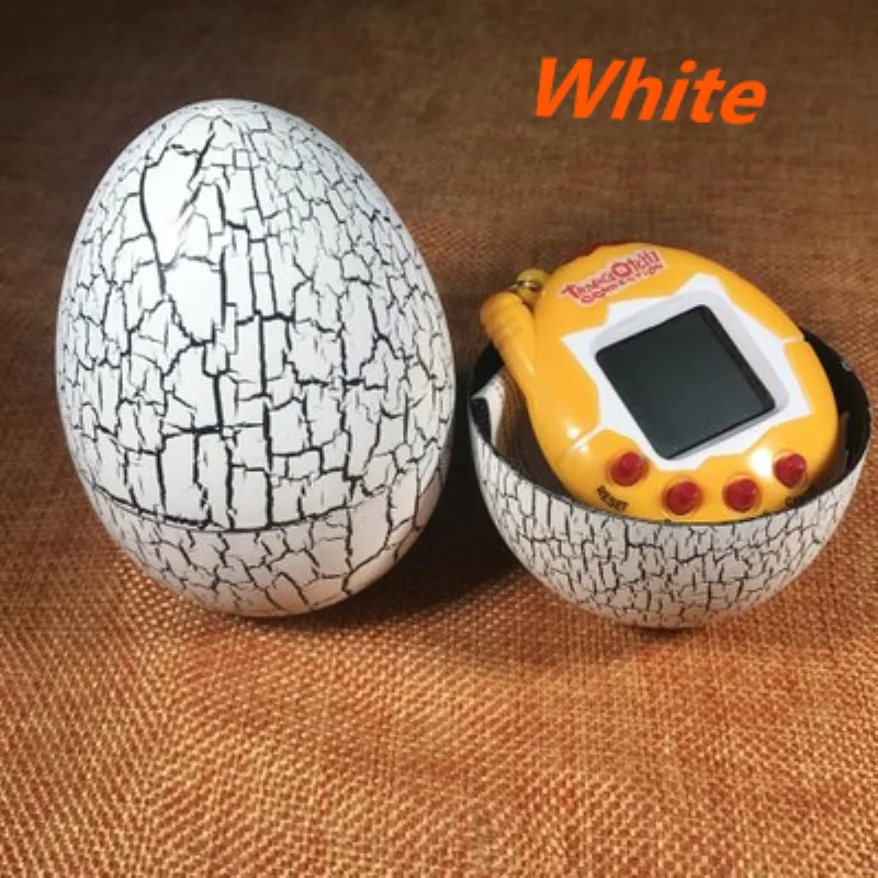 B Tamagotchi виртуальный кибер питомец яичная скорлупа Виртуальная кибер питомец игра Малыш игрушка прозрачная - Цвет: B