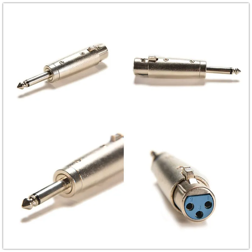 Струйное 1 шт. 3 Pin XLR до 6 35 мм моно Джек свинцово адаптер|Кабели VGA| |