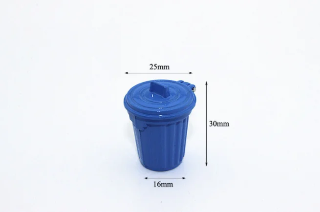1 Pcs/set Kawaii 1:12 Miniature Dustbin / Trash Can Simulation Kitchen Action Figure Toys | Игрушки и хобби