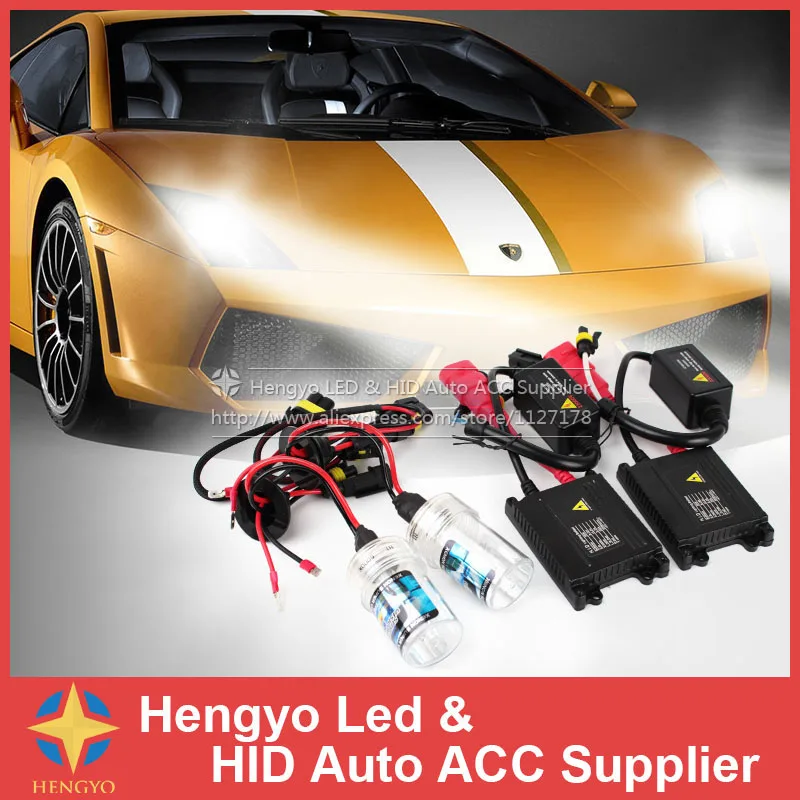 Бесплатная доставка ксенон HID комплект автомобильных фар AC тонкий балласт 35 Вт H1