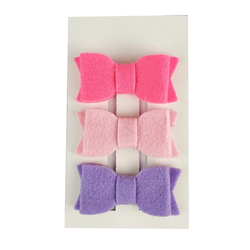 School Girl Hairpins Non-woven Felt Bow Classic Toddler Hairpin Floral Hair Accessory | Детская одежда и обувь