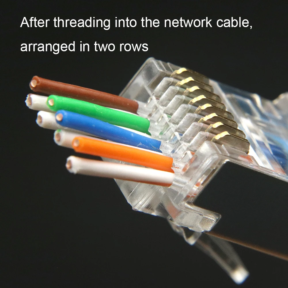 Коннектор xintylink rj45 cat6 сеть cat 6 разъем 8p8c stp rg rj 45 lan позолоченный | Обустройство дома
