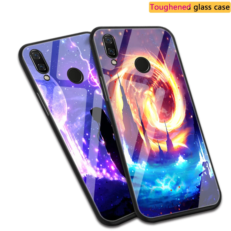 Чехол с изображением планеты Луны звезды паука для Huawei Nova 2 Plus 2i 2S 3D модный