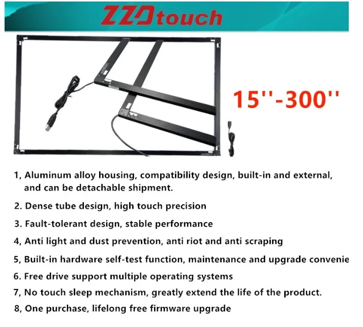32 дюймовый инфракрасный сенсорный экран с сенсорным экраном комплект для
