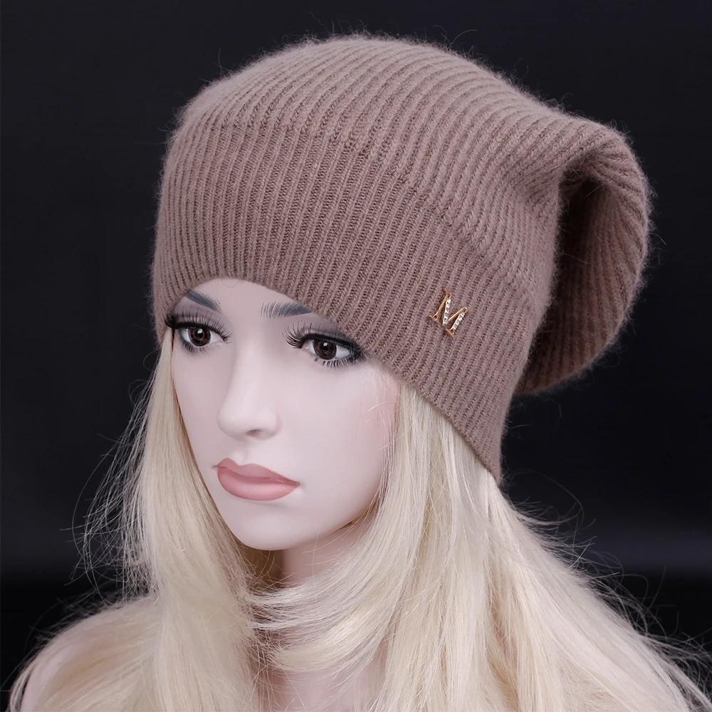 Высококачественная новая брендовая модная женская Повседневная шапка зимние