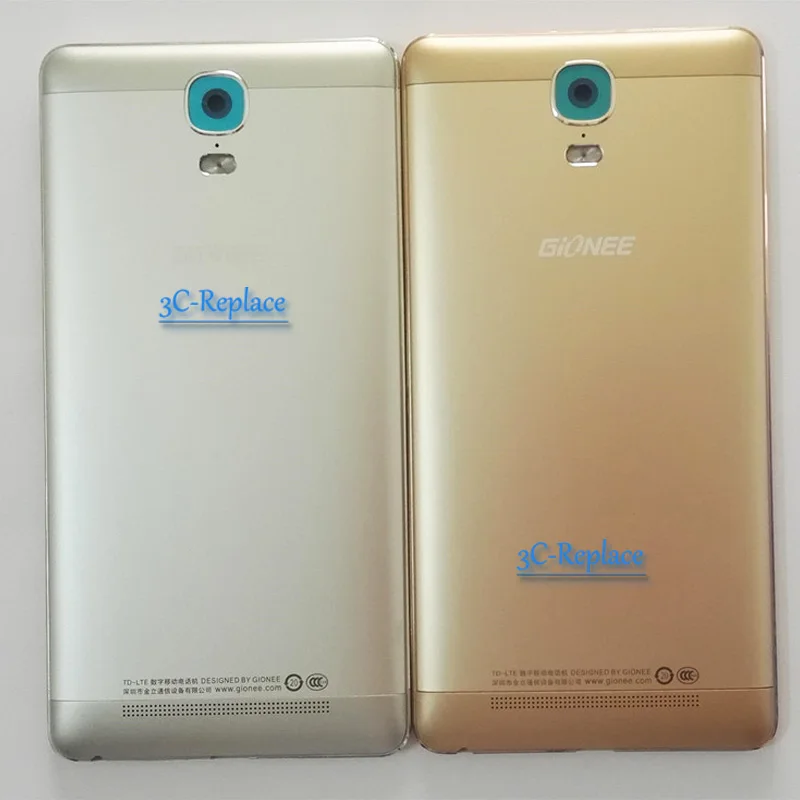 Золото/серебро 6 0 дюймов для Gionee марафон M5 плюс M5Plus GN8001 GN8001L задняя Батарея крышка