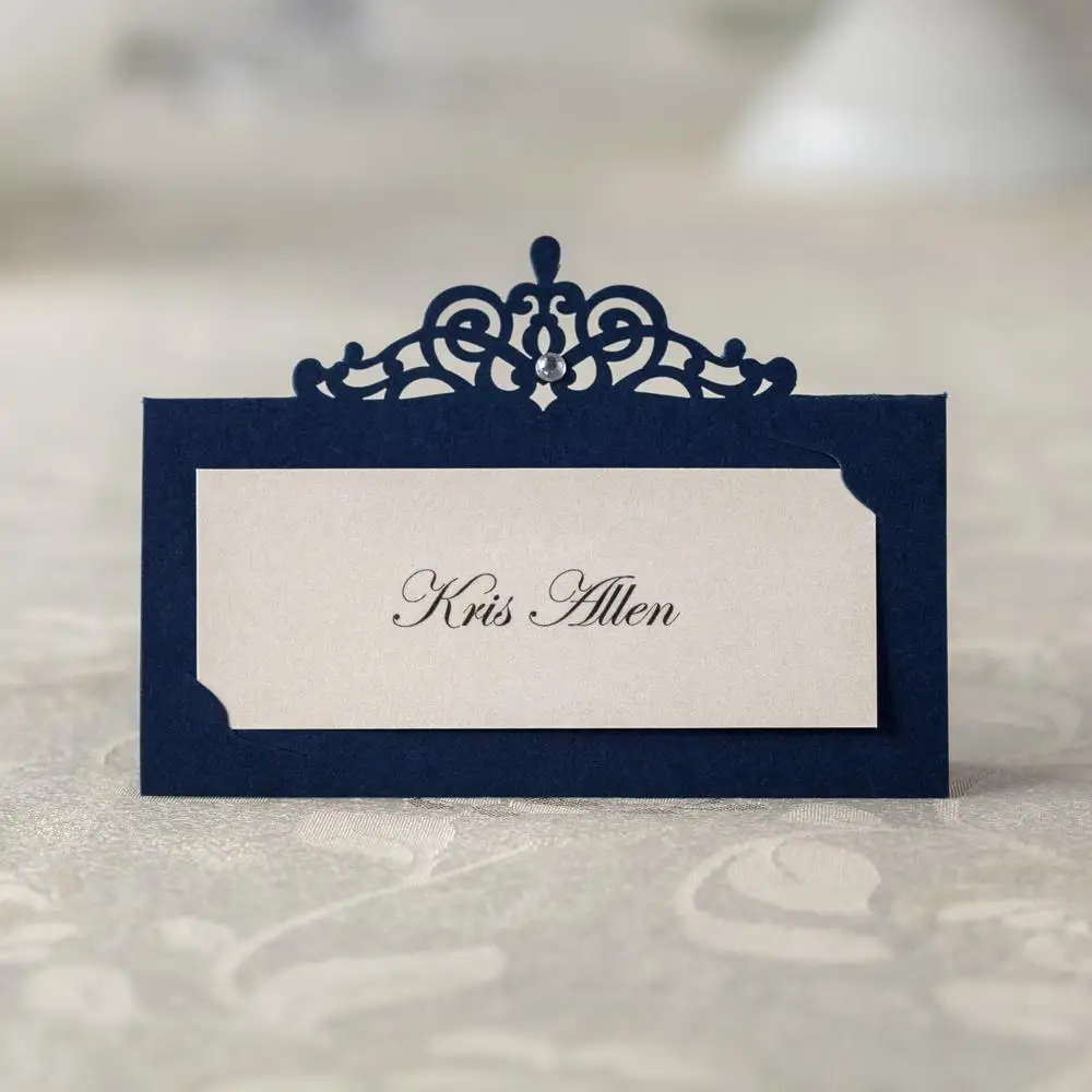 Держатель для карт синего цвета 24 шт.|card holder|card weddingcard card |