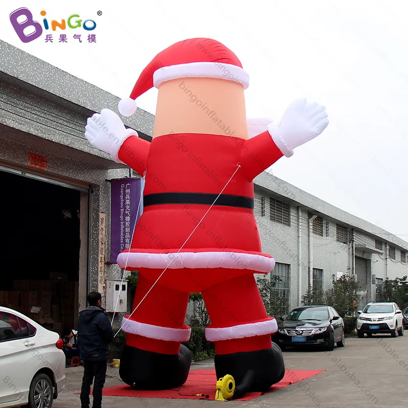 Hot sales 20 feet high large Inflatable Santa Claus advertising 6m tall big old man inflatables with beard For Chrismas Day toys | Игрушки и