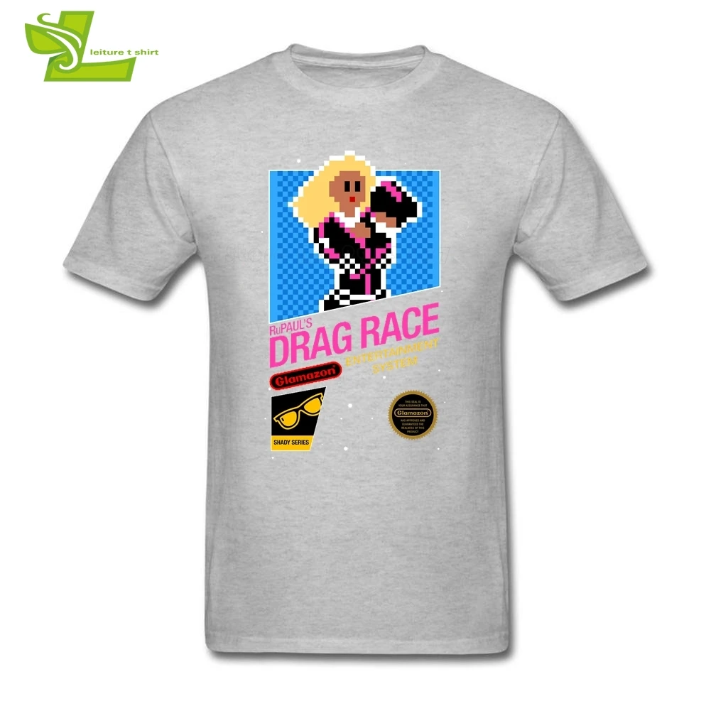 Футболка для подростков 8 bit RuPaul's Drag Race уникальная модная Высококачественная