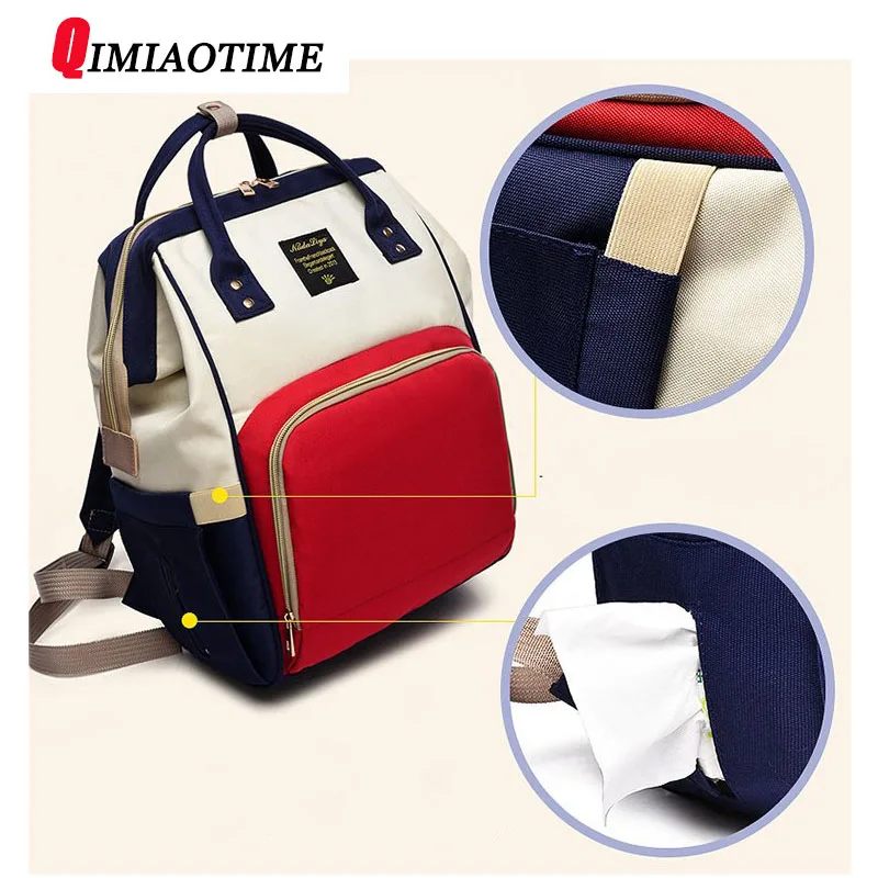 Qimiaotime новый многофункциональный для мамы сумка мода путешествия baby bottle Средства